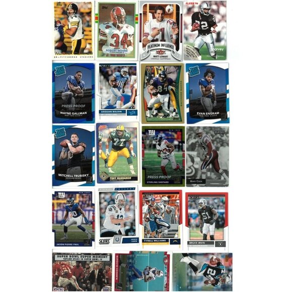 Lot of Sports Cards (450). Hockey, Baseball, NFL, WWE. Perfect for collectors! - Picture 5 of 16
